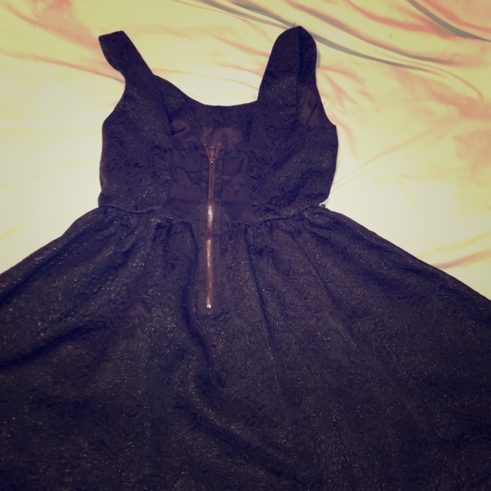 Vera wang sparkly black princess dress